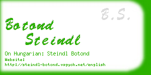 botond steindl business card